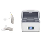 Rechargeable Digital Hearing Aid Silver