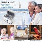 Rechargeable Digital Hearing Aid Silver