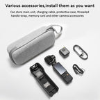 Portable Carrying Case for Dji Pocket 3 - Protective Storage Bag - Standard Gray