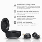 Kz Sa08 Wireless 5ba Bluetooth Tws Earphones - Black