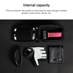 Waterproof Bike Handlebar Bag With Phone Holder - Carbon Fiber Black