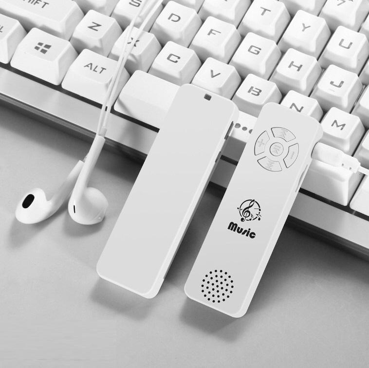5 Piece Sports Running Mp3 Player With Tf Card Support - White