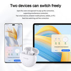 Smart Call Noise Reduction Bluetooth Earbuds - Semi-in-ear - Glaze White