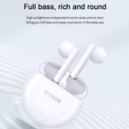 Smart Call Noise Reduction Bluetooth Earbuds - Semi-in-ear - Glaze White