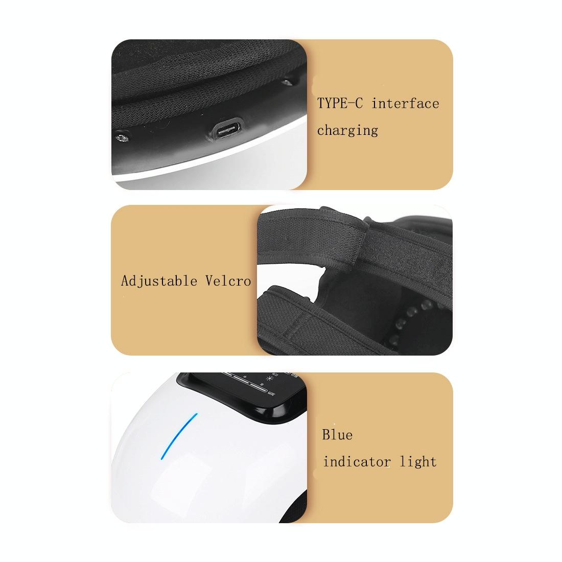 Portable Infrared Knee Massager With Hot Compress
