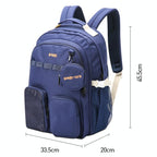 Lightweight Canvas Backpack - Compact and Durable - Black 2