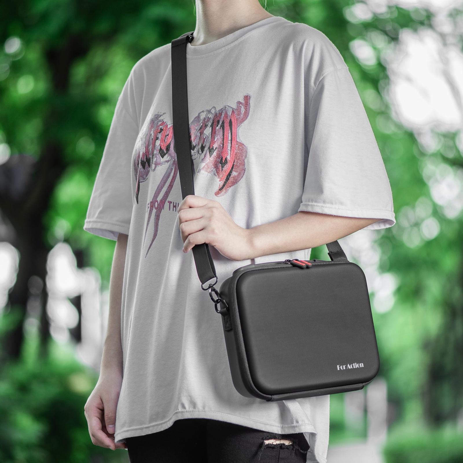 Full Kit Portable Storage Box for Dji Action - Pu Material - Standard Kit
