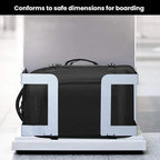 Large Capacity Men Backpack With Shoulder Strap Black