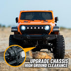 Off-road Climbing Rc Vehicle with 4wd Drive - Grey