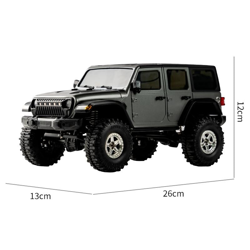 Off-road Climbing Rc Vehicle with 4wd Drive - Grey