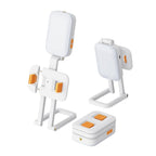 Mini Rgb Fill Light with Phone Holder - White