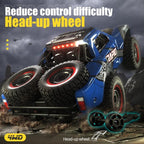 High-speed 4wd Pickup Rc Car with Full-scale High-brush Design - Blue