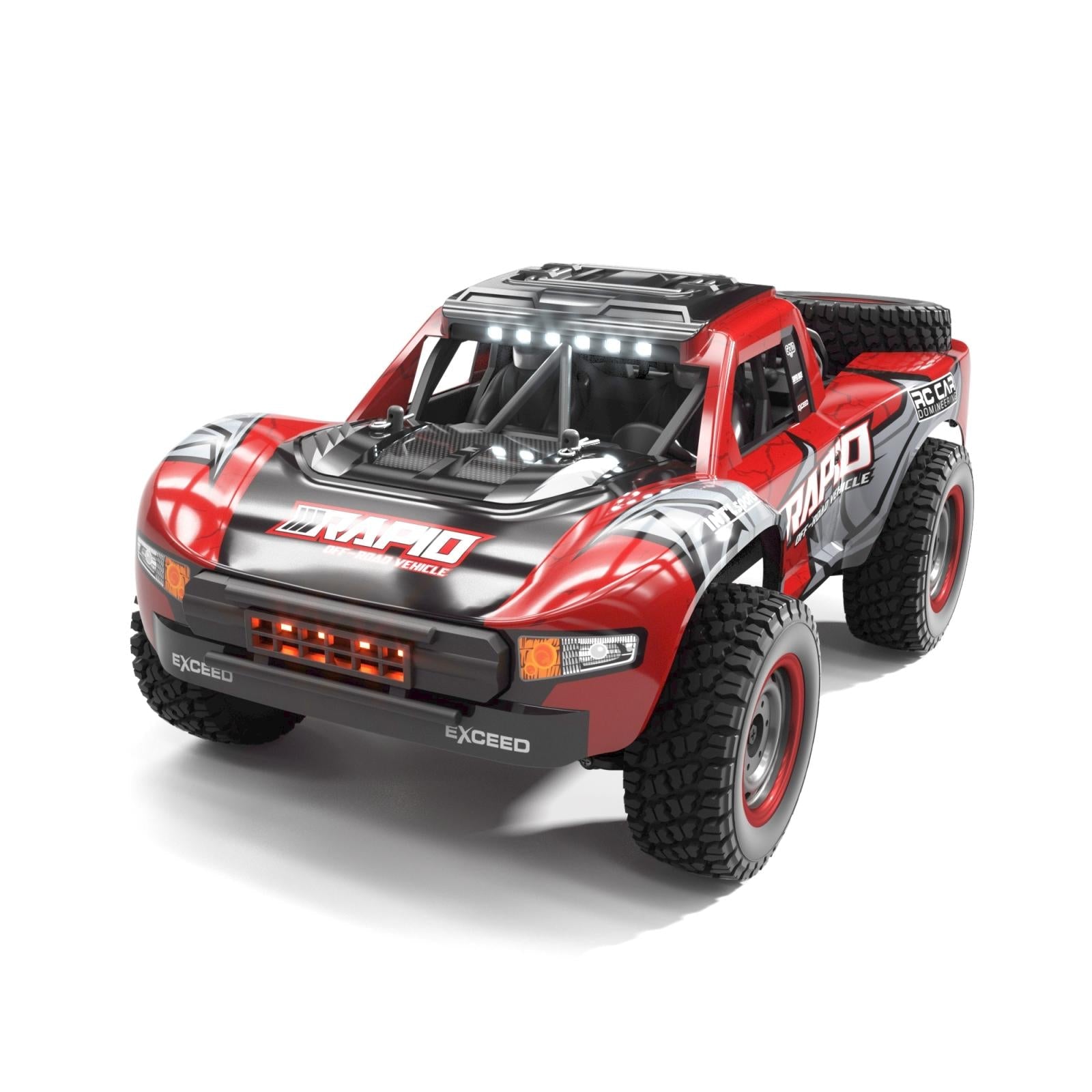 High-speed 4wd Pickup Rc Car with Full-scale High-brush Design - Blue
