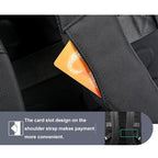Waterproof Laptop Backpack with Usb & Type-c Port - Large Capacity Black