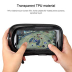 Waterproof Mobile Phone Holder For Bikes And Motorcycles - Black
