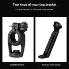 Waterproof Mobile Phone Holder For Bikes And Motorcycles - Black