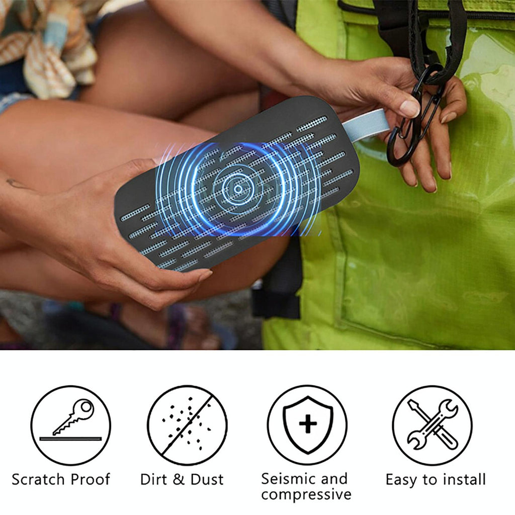 Flexible Silicone Cover for Bose Soundlink Bluetooth Speaker - Dustproof - Black