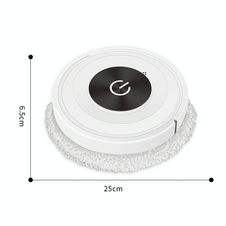 Smart Automatic Sweeping & Mopping Machine - Dry / Wet - Piano Black