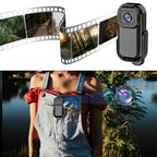 1080P Mini Action Cam For Sport Dv Video Recording 0.96 Inch Pocket Camera - White