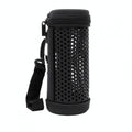 Kaleidoscope Hollow Protective Cover for Jbl Flip 5 Bluetooth Speaker - Black
