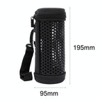 Kaleidoscope Hollow Protective Cover for Jbl Flip 5 Bluetooth Speaker - Black