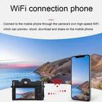 Retro Foldable 48mp 4k Hd Digital Camera - Simple Version