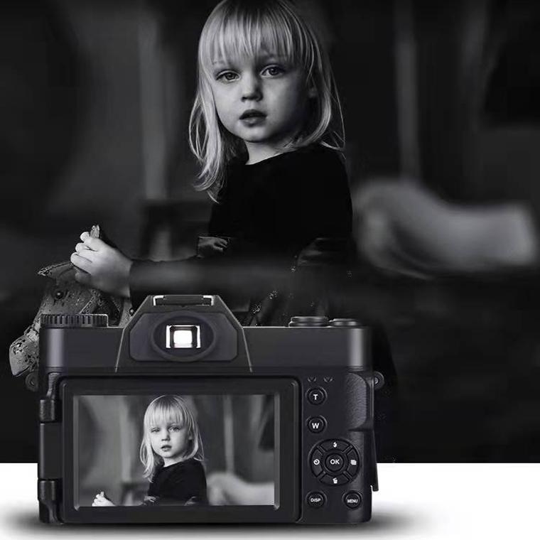 Retro Foldable 48mp 4k Hd Digital Camera - Simple Version