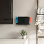 Bluetooth Speaker Wall Storage Bracket - Home Living Room Organizer - White