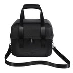 Shockproof Portable Carrying Case - Compact Design - Black + Orange