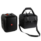 Shockproof Portable Carrying Case - Compact Design - Black + Orange