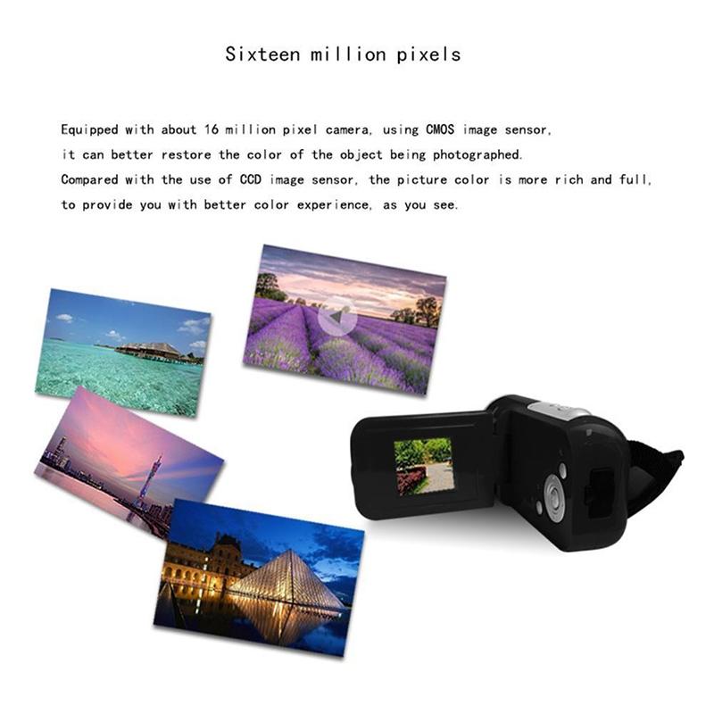 16Mp Digital Camera For Photos And Videos - Blue