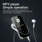 Portable Bluetooth Mp3 Player 4Gb Capacity Black