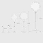 26cm Live Broadcast Beauty Light Bracket - Medium Version for Desktop Photography