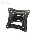 Universal Tv Monitor Stand - 5 Pcs Vertical Display Hanger - Simple & Compact - Black