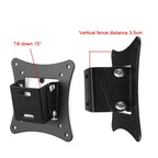 Universal Tv Monitor Stand - 5 Pcs Vertical Display Hanger - Simple & Compact - Black