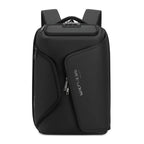 Water Resistant Anti Theft Laptop Backpack With Usb Port - Black