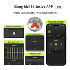 Wireless Noise-cancelling Earbuds with App Control - White