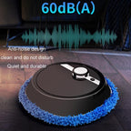 Smart All-in-one Robotic Sweeper and Mop - White