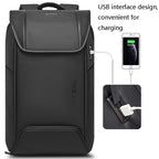 Men Anti-theft Backpack - Secure & Stylish - Black