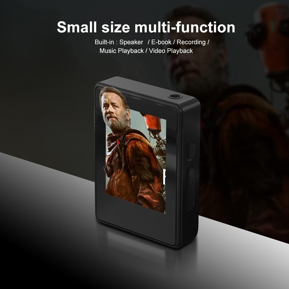 Bluetooth 5.0 Mp3 Player With Ebook Recorder 128Gb - Without Memory Card