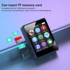 Bluetooth 5.0 Mp3 Player With Ebook Recorder 128Gb - Without Memory Card