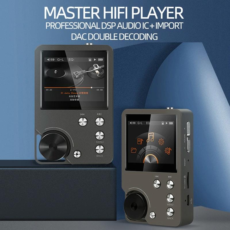 Lossless Dsd256 Music Player Silver Gray - Without Tf Card
