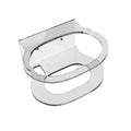 Pair of Wall Mounts for Google Nest Audio - Clear White