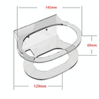 Pair of Wall Mounts for Google Nest Audio - Clear White