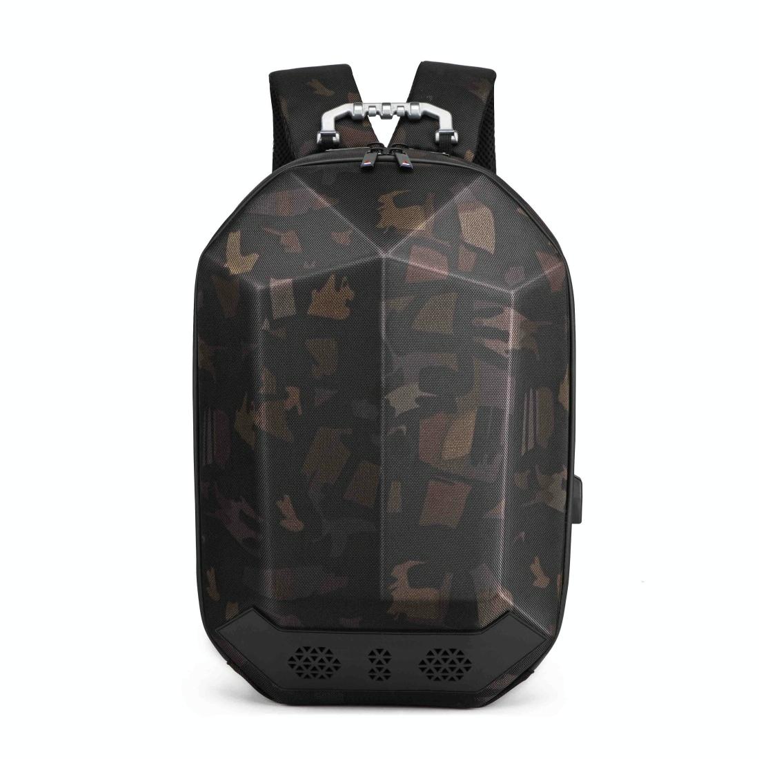 Waterproof Bluetooth Shoulder Bag with Usb Charging - Music