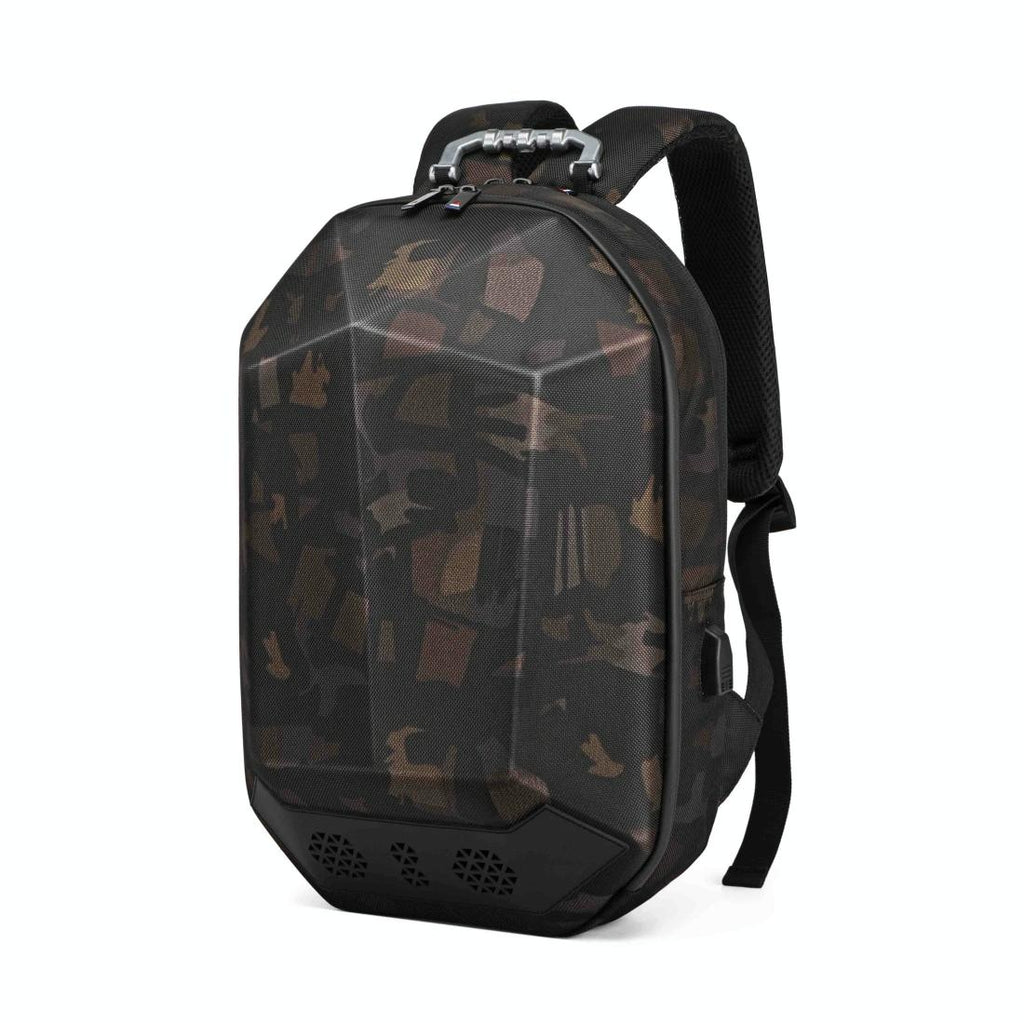 Waterproof Bluetooth Shoulder Bag with Usb Charging - Music