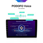 6 + 128G Android Car Bluetooth Player With Gps Navigation - Standard 9 Inch