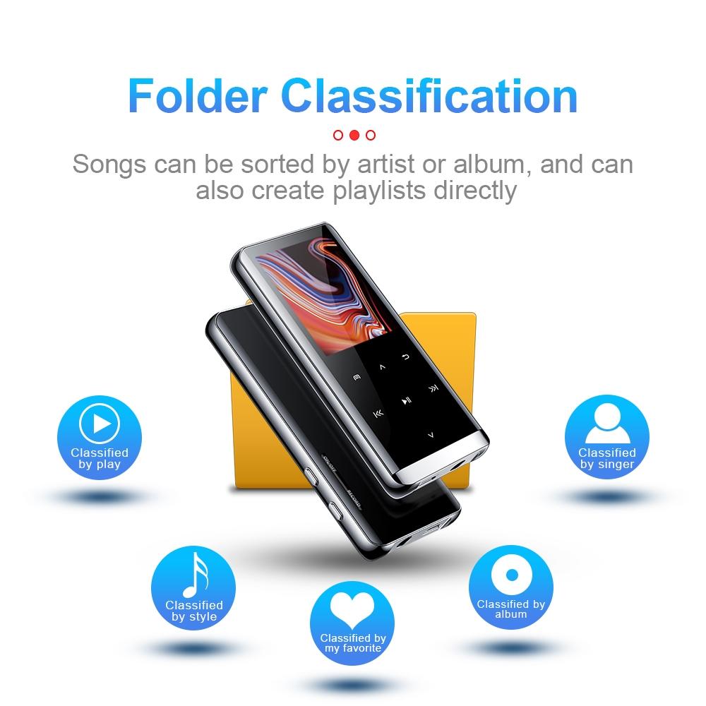 1.8 Inch Touch Lcd Hifi Mp3 Player 16Gb Memory - With Bluetooth - 8Gb