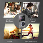 2.4 Inch Hifi Bluetooth Music Player Dsd256 Mastering Sound Quality 16Gb+16Gb Memory - Gray - 16Gb+8Gb