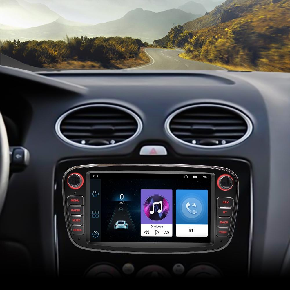 7 Inch Android Navigation Radio For Ford Focus - Bluetooth Rds 1 + 32G - Black 2 + 32G